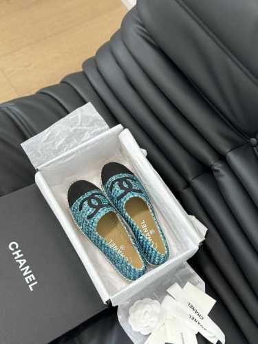 新色上新 新版本Chanel 渔夫鞋 重磅来袭配送全套顶级包装 我家的渔夫鞋质量不多介绍了哈，拿过的都知道！原版定制的鞋面，并且我家的大底是原版半透明大底，不透