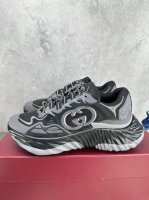 Gucci古驰 Ripple系列 波浪鞋 情侣款 休闲 运动鞋 老爹鞋 原版购入开发 做货 这款Gucci Ripple系列运动鞋采用创新缝线工艺制作，打造如流