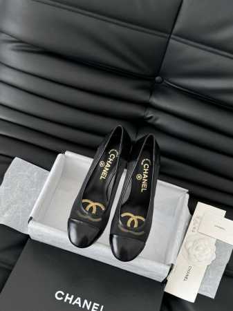 Chanel 25C新款玛丽珍系列 全系列做齐 高品质跑量价 鞋面内里羊皮 真皮大底 原版开模后跟 高度8Cm Size:35-39 其他码数定 - 点击图像关闭