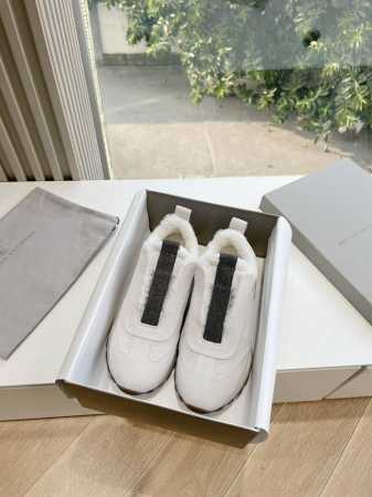 G0278 bc代购级女鞋brunell* cucinell*运动板鞋女冬季麂皮串珠加绒加厚棉鞋新款真的一眼爱上厚底体闲鞋上脚超级舒服，近期最爱的鞋子没有之一！ - 点击图像关闭