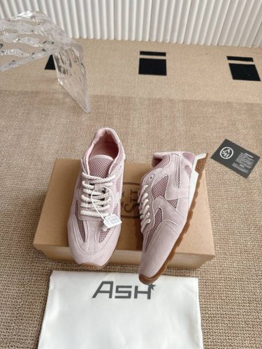 ash Kasar Mesh 德训鞋 艾熙春夏新款 意大利轻奢潮牌 德训鞋 小白鞋优质牛皮多彩鞋标透气孔设计坚韧 休闲系列，简约设计的冲孔透气鞋身，搭配轻盈回弹