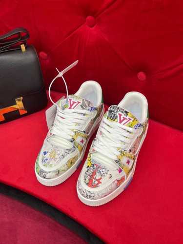 代购级别 Louis Vuitton LV Trainer！运动鞋欧洲代购1W 购入！ 爆拆开发 大底和面料私模 ，完美调整至原版一致较果绝对秒杀市场一切版本！
