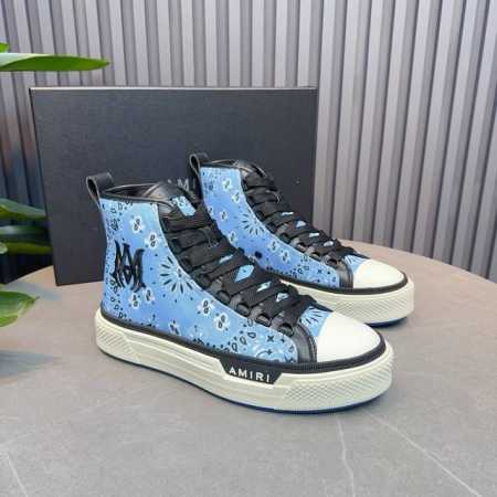 Amiri埃米尔 高帮 情侣款:Size:35-44 45.46订做 2024 帆布高帮厚底休闲板鞋 Amiri 系列帆布低帮板鞋 经典板鞋版型设计 款式时尚 - 点击图像关闭