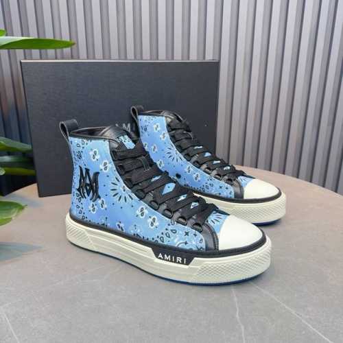 Amiri埃米尔 高帮 情侣款:Size:35-44 45.46订做 2024 帆布高帮厚底休闲板鞋 Amiri 系列帆布低帮板鞋 经典板鞋版型设计 款式时尚
