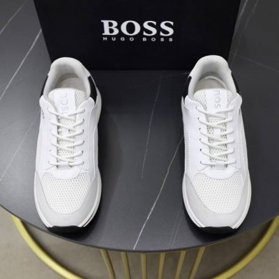 出厂价pp： Boss 最新上市、进口原版透气网布材料、高级原版图案。高端1:1开模定制，原版大底，更轻便，防滑。时尚主打潮流，百搭爆款。散发时尚休闲气息，时尚