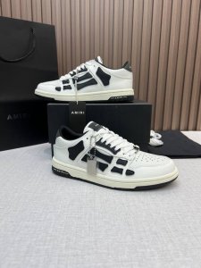 出厂价pp #情侣款 官网同步飞机盒包装 顶级版本 认准独家品质 区分市场通货 amiri埃米尔骨头鞋 官网同步更新情侣款最新配色 注意区分细节 接受一切对比