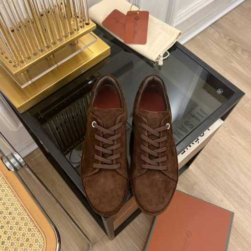 高版本 Loro Piana 2024 2024早秋新品 专柜最新走秀款增高鞋休闲鞋系列 泰裤辣！妥妥神器一枚 原版开模大底，很有型 很轻便，脚感满分夏天真的太