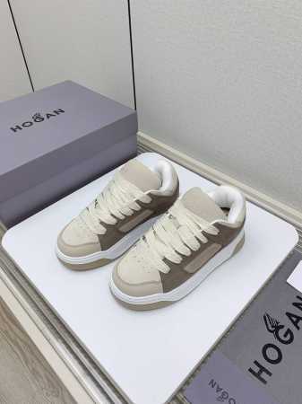 出厂女 男 高版本 Hogan 复古运动系列；情侣款老爹鞋，跑鞋，网球鞋，运动鞋 运动，时尚，轻便，透气，当季官宣推荐款，网红播主也在穿它，小红书种草款 老爹鞋 - 点击图像关闭
