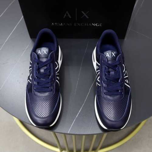 品牌：阿玛尼ARM NI 标准码：39–44 38、45定制 等级：官网同款 材料：原版牛皮面 舒适内里 轻便耐磨大底 款式类别：男士时尚休闲鞋 跑步 运动鞋