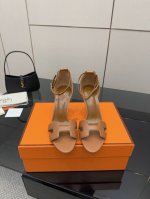 顶级版本 爱马仕Hermes 真皮大底 原版开发 鞋面 牛皮 内里垫脚 羊皮 跟高 6.5Cm 9Cm 大底 意大利真皮大底 码数 34-43注 34 41 4