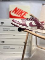 Nike Sb Dunk Low“斯图西联名” 周年高端定制 低帮休闲板鞋 定制鞋盒 超高清洁度 皮料切割干净无任何毛边 细节完美Bb9898 Qd766102