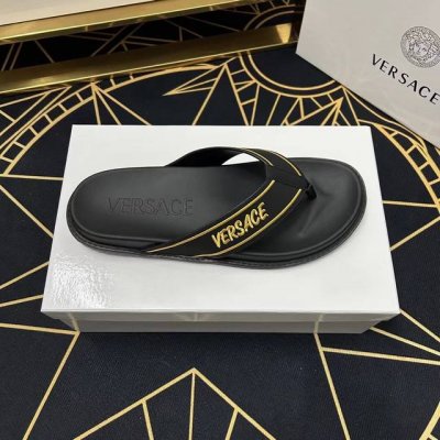 范思哲拖鞋 男鞋高端品牌 官网1:1最新力作：原版开模定制，面料釆用进口原版材料制作，升级版大底，更轻便，防滑。市场顶级品质，简单不失品味，潮人必备，时尚就在脚