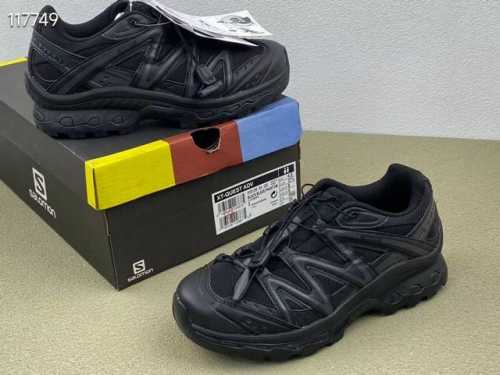 P430Salomon Xt-Quest Advanced Beige 黑色 萨洛蒙 探索者系列户外越野机能跑鞋 鞋面采用Sensifit贴合技术 全方位贴合包