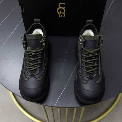 澳洲进口加厚羊毛 品牌：UGG正品代购 尺码：38-44 等级： 官网1:1 材料： 头层真皮防水防冻鞋面 真毛内里 原版防滑 柔软 耐磨大底 款式类别：男士休