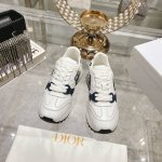 出厂 Dior 迪奥 2024秋冬新款 C‘est摩登情侣款运动鞋 明星同款厚底系带休闲跑鞋 CD立体字母logo拼色老爹鞋 市面顶级高端版本 材质:鞋面进口定