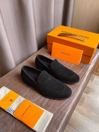 louisvuit～ 码数:38-45 L 家官网同步新品男士高端商务正装皮鞋，顶级原单级别复刻，楦头反复调试，选用进口小牛皮设计，古法手工工艺，水染牛皮内里 - 点击图像关闭