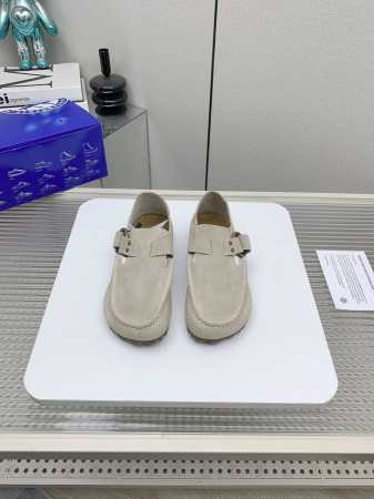 出厂 高版本 25ss德国Birkenstock勃肯 日本限定版 我Boston真皮包头软木拖鞋博肯沙滩 单鞋 真空电镀复古五金扣饰 专柜包装！鞋面：原版牛皮京 - 点击图像关闭