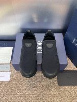 工厂p价p 仅男码 Dior 迪奥 2025春夏新款 B30摩登运动鞋 明星同款厚底套脚休闲跑鞋 Cd立体字母Logo懒人一脚蹬老爹鞋 市面顶级高端版本 材质: