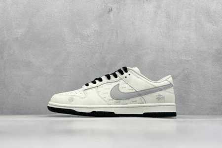 400 現貨 终端放店 Xc版 Nk Sb Dunk Low 斯图西联名 弹幕刺绣灰勾 周年高端定制 低帮休闲板鞋 #定制鞋盒 大厂纯原品质出货 超高清洁度 皮 - 点击图像关闭