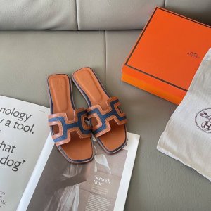 出厂 Hermes 爱马仕2025顶级专柜 早春新款 官网上新 全网首发 Hermes 爱马仕种草新品 25Ss 牛仔布H拖 爱马仕 Hermes 早春多巴胺穿