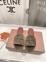 高版本出厂 Loro Piana* Lp 诺悠翩雅2025Ss春夏新款拖鞋 市场顶级品质 极简高级大方～高级而舒适的气息～ 夏天当然就得美美哒～ 上脚柔软舒适度