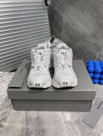 新货巴黎7.0 Bal*Nciag X Kith X复古野跑姥爹潮流百搭慢跑鞋 全球限量 600 双 巴黎全新联名款 全部采用原档案原楦数据开发 1:1比例克重