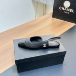 工厂P价 官网同步Chanel 24早秋新款 平底后空鞋、Slingback凉鞋 香奶奶家一贯的优雅名媛气质 高级感十足 上脚非常Nice～ 不管光脚穿或搭配裙