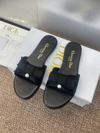 工厂P价P P400 J‘Adior流苏织带女鞋 Dior 迪奥 2025春夏走秀新款Adiorble鱼嘴女鞋 Cd明星同款时尚流苏蝴蝶结平底珍珠字母Logo五 - 点击图像关闭