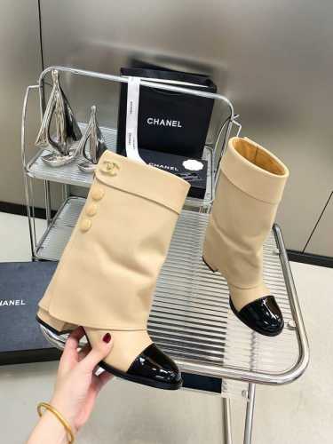 出厂价 CHANE*｜小香24P秋冬新品 菱格粗跟裤管靴 独家正版开发 完美复刻原版这款超多网红博主穿搭 时髦感爆棚不要觉得穿靴子有点早 时髦的宝宝都在秀了绝对