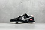 400 現貨 终端放店 Xc版 Nk Sb Dunk Low Supreme联名 黑灰勾 周年高端定制 低帮休闲板鞋 #定制鞋盒 大厂纯原品质出货 超高清洁度