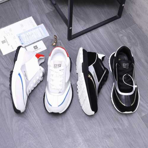 商品商标：Givenchy 纪梵希 休闲鞋 正码码数: 38-44 商品材料：精选牛皮拼接鞋面 透气网内里 橡胶大底