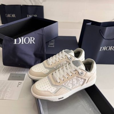 DIO*R 新款年官网春夏最新B27绝非市场通货、头层牛皮 定制精致3D电绣、油边工艺TPU大底 码数:女35-40 男38-45 46定做