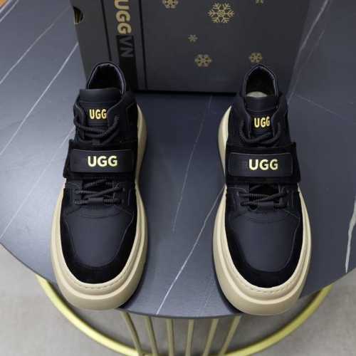 澳洲进口加厚羊毛 品牌：UGG正品代购 尺码：39 44 等级： 官网1:1 材料： 头层真皮防水防冻鞋面 真毛内里 原版防滑 柔软 耐磨大底 款式类别：男士休