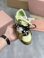 工厂P价P 实价 缪缪Miumiu 2025Vs春夏新款休闲鞋系列 主打最新款 休闲鞋硬货上新 代购级别！高级感十足！国内外博主刷爆的一款，复古又时髦 上脚美炸