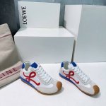 高品质出厂女270！男400！顶级品质情侣款！Loewe罗意威2025早春新款 Ballet Runner2.0 新款芭蕾舞鞋休闲运动鞋 超级棒 不对称鞋头造型
