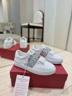 工厂P价 顶级系列 Valentino华伦天奴Garavani Open Disco 铆钉 厚底 休闲 运动鞋 小白鞋 原版购入开发 做货 V家经典系列 柳钉小