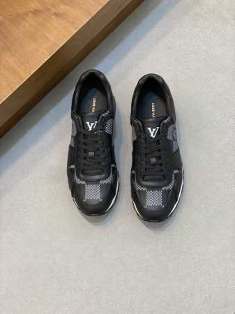 Louis Vuitton 路易威登 -高端品质 原单 -鞋面：纳帕小牛皮、摔纹牛皮3D彩印品牌图腾、反绒小牛皮、鞋舌.后跟.高周波品牌logo -内里：水染牛 - 点击图像关闭
