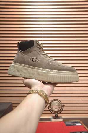 UGG 全羊毛内里 顶级高端品质皮毛一体保暖雪地靴来自澳洲温暖奢侈品牌男鞋，UGG-5877官网同步、采用进口牛皮制作，精心缝制而成..进口橡胶发泡大底 舒适、 - 点击图像关闭