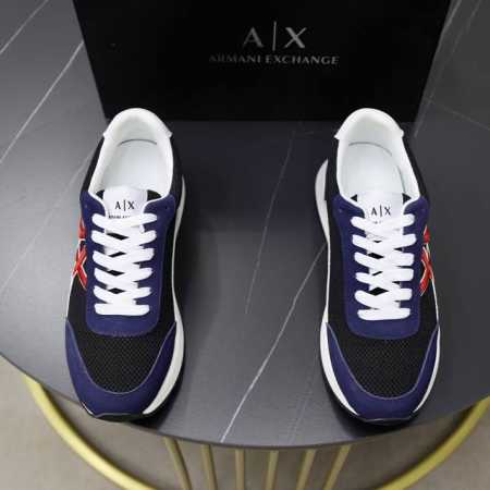 出厂价pp： 品牌：阿玛尼 标准码：38-44 45订做 等级：官网同款 材料：原版皮料拼接品牌布匹 电绣Logo 舒适透气内里 轻便耐磨运动大底 款式类别：男 - 点击图像关闭