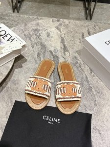 celine 思琳代级别 春夏新品凯旋门复古罗马凉鞋拖鞋 进出专柜无压力，重工版，拒绝一眼假Low货 原版楦型，调试N次、这款上脚绝对Vintage复古风味十足