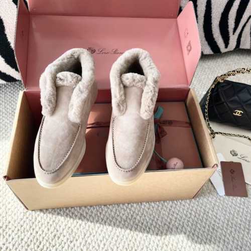 Loro Piana 诺悠翩雅 意大利品牌 LP经典纯手工兔毛高邦乐福鞋 正码:36-39订做35.40.41.42不退不换