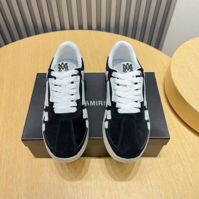 工厂p Amiri埃米尔 新款休闲鞋，面料严格按照原厂1:1开发，市场顶级版本，支持对比！鞋面采用原版牛皮，内里透气网里，橡胶大底，Amiri新一季放弃了摇滚朋