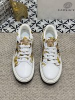 versac 时尚潮流 范思哲 Versace-范思哲 官网最新款休闲时尚中帮男鞋爆款版型简洁大气 潮男专属.独有的官网最新品牌元素时尚又大方 原版牛皮材质制造
