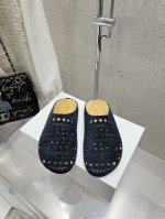 顶级版本 therow 新款包头镂空拖鞋 半拖 勃肯拖 进口牛猄面料 内里垫脚牛猄 原版开模橡胶大底 码数 35-40 40定做