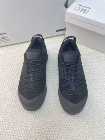 MM6 Maison Margiela&Salomon联名款 最新款情侣休闲运动厚底登山德比鞋 以两种新颖配色呈现 搭配Salomon专为山地运动所创的3D E - 点击图像关闭