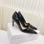 出厂价Pp Dior 2025迪奥春夏尖头高跟单鞋 鞋面采用进口牛漆皮全手工制作，配品牌经典Logo加以修饰，尖头设计更有淑女优雅之风，简直单鞋系列高跟鞋Dio