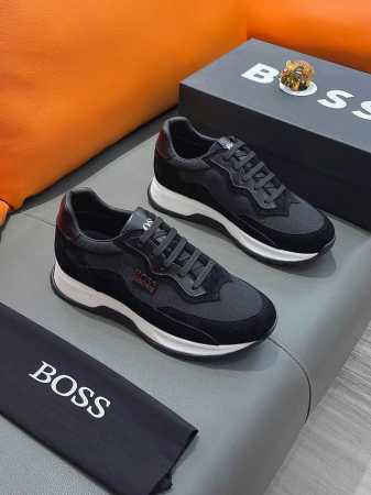 商品名称 Boss 波士 实价 正规码数: 38-44 休闲鞋 商品材料 精选 牛皮鞋面 舒适羊皮内里 原厂大底 - 点击图像关闭