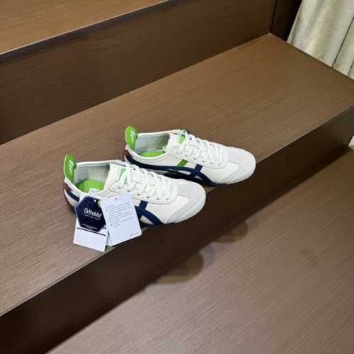 Onitsuka Tiger Mexico 66 Paraty 百搭单品板鞋 MEXICO 66是鬼冢虎旗下最经典的款式，李小龙最喜欢的一款训练鞋休闲鞋！鞋身特