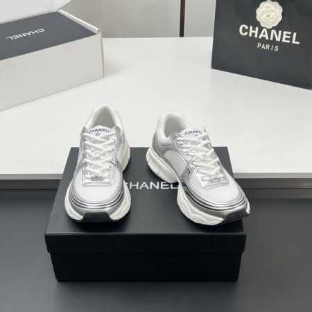 最新款 430 顶级品质！海外版！香奈儿 Chanel 25Sshuo阔型老爹鞋系列运动鞋 各大博主社交日推款 认准我家细节实拍 这季新款简直闭眼入，上脚狂好看 - 点击图像关闭