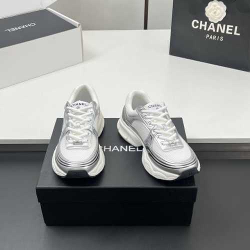 最新款 430 顶级品质！海外版！香奈儿 Chanel 25Sshuo阔型老爹鞋系列运动鞋 各大博主社交日推款 认准我家细节实拍 这季新款简直闭眼入，上脚狂好看